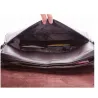 Vintage shoulder / crossbody leather bag - wide - 34 * 24 * 8cmBags