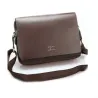 Vintage shoulder / crossbody leather bag - wide - 34 * 24 * 8cmBags