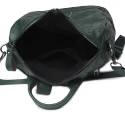Elegant leather backpack - multifunction shoulder bagBackpacks