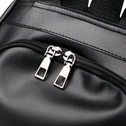 Fashionable vintage backpack - multifunction shoulder leather bag - snake skin patternBackpacks