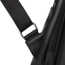 Fashionable vintage backpack - multifunction shoulder leather bag - snake skin patternBackpacks