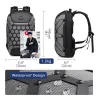 Fashionable backpack - 15.6 inch laptop bag - anti-theft lock - USB charging port - waterproofBackpacks