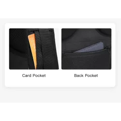 Fashionable backpack - 15.6 inch laptop bag - anti-theft lock - USB charging port - waterproofBackpacks