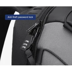 Fashionable backpack - 15.6 inch laptop bag - anti-theft lock - USB charging port - waterproofBackpacks