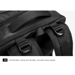 Fashionable backpack - 15.6 inch laptop bag - anti-theft lock - USB charging port - waterproofBackpacks