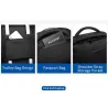 OZUKO - fashionable backpack - 15.6 inch laptop bag - anti-theft - with shoes storage - USB charging port - waterproofBackpacks