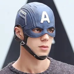 Captain mask - latex helmet - Halloween - festivalsMasks