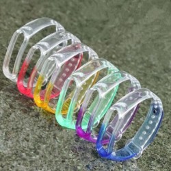 Transparent strap - bracelet - for Xiaomi Mi Band watch 5 - 3/4