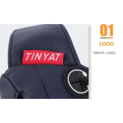 TINYAT - multifunction chest / waist / shoulder bag - with headphone jack hole - waterproofBags