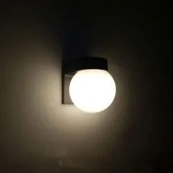 Modern ball shaped lamp - outdoor wall lightWall lights