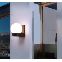 Modern ball shaped lamp - outdoor wall lightWall lights