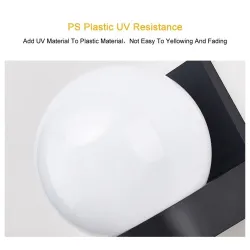 Modern ball shaped lamp - outdoor wall lightWall lights