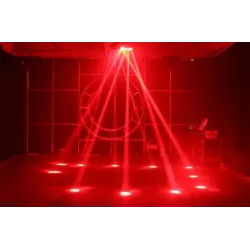LED stage light - cross moving head - DMX control - laser projectorStage & events lighting