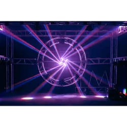 LED stage light - cross moving head - DMX control - laser projectorStage & events lighting