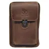 Small pouch - waist / shoulder bag - real leatherBags