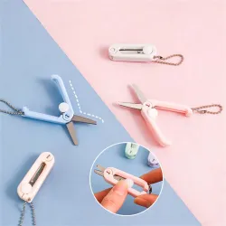 Mini colorful scissors - retractable - foldableKnives & Multitools