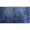 Fashionable short denim jacket - with sequins / crystals - slimJackets