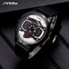 SINOBI - stylish creative quartz watch - rubber strapWatches