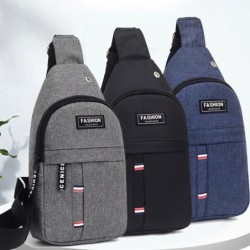 Fashionable multifunctional bag - for waist / shoulder - with earphones jack hole