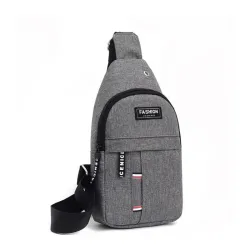 Fashionable multifunctional bag - for waist / shoulder - with earphones jack holeBags