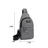Fashionable multifunctional bag - for waist / shoulder - with earphones jack holeBags