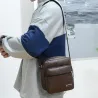 Fashionable small shoulder bag - leather - waterproofBags