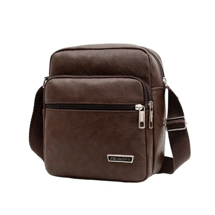 Fashionable small shoulder bag - leather - waterproofBags