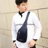Stylish shoulder / chest bag - small backpack - with earphones jack holeBags