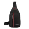 Stylish shoulder / chest bag - small backpack - with earphones jack holeBags