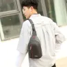 Stylish shoulder / chest bag - small backpack - with earphones jack holeBags