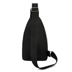 Stylish shoulder / chest bag - small backpack - with earphones jack holeBags