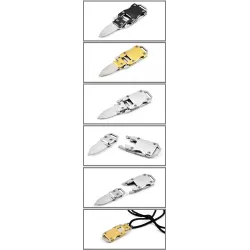 Small pocket knife - detachable - foldable - stainless steel - with lanyardKnives & Multitools