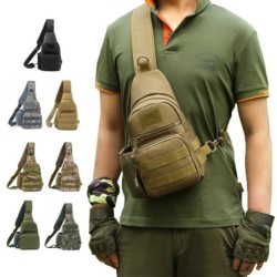 Tactical shoulder / chest bag - small backpack - camouflage designBags