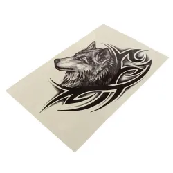 Wolf - waterproof temporary fake tattooStickers