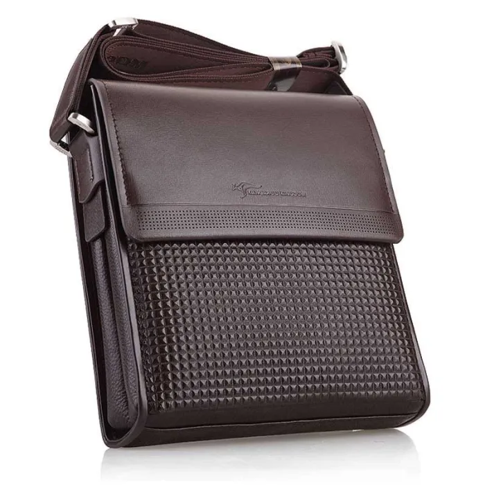 Classic retro shoulder bag - leatherBags