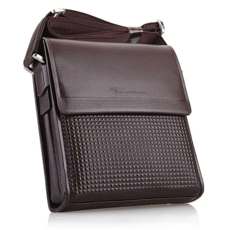 Classic retro shoulder bag - leatherBags