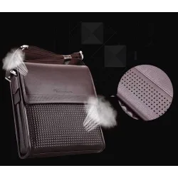 Classic retro shoulder bag - leatherBags