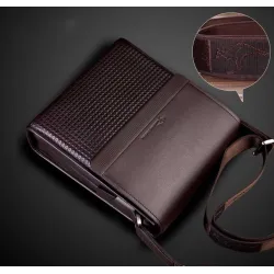 Classic retro shoulder bag - leatherBags