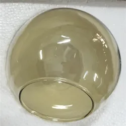 Retro wall light - iron lamp with a ball glass - single / double head - E27Wall lights