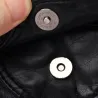 Small shoulder / waist bag - leather - rivets - zippersBags