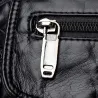 Small shoulder / waist bag - leather - rivets - zippersBags