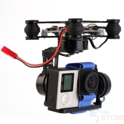 Storm32 - 3 axis brushless gimbal - frame with motor - controller - for GoPro - FPV RTF parts