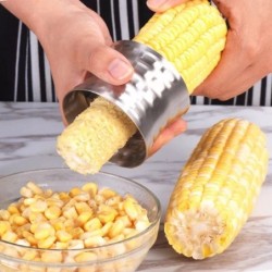 Corn peeler - stainless steel