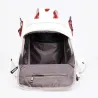 Fashionable backpack - anti-theft - leather - rivets stars - large capacityBackpacks