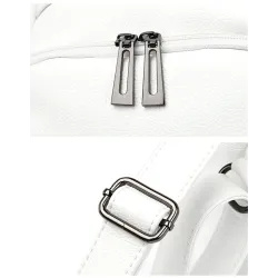 Fashionable backpack - anti-theft - leather - rivets stars - large capacityBackpacks