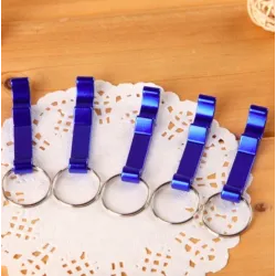 Mini bottle opener - with keychain ringKeyrings