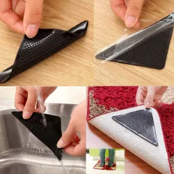 Silicone srip - non slip sticker - rug - carpet - mat - 4 piecesFurniture