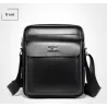 Elegant leather shoulder bag - S - M - LBags