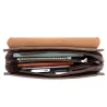 Elegant shoulder bag - business briefcase - with a walletWallets