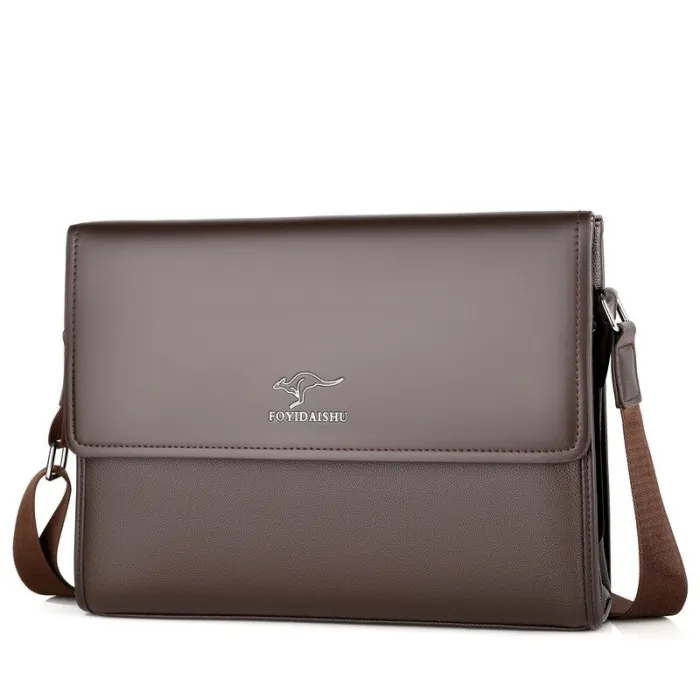 Elegant shoulder bag - business briefcase - with a walletWallets